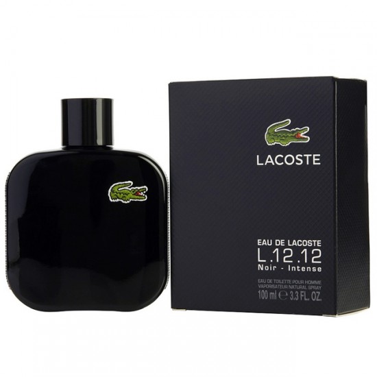 LACOSTE NOIR INTENSE 100ML EAU DE TOILETTE 3.3 LACOSTE NOIR INTENSE 100ML EAU DE TOILETTE 3.3