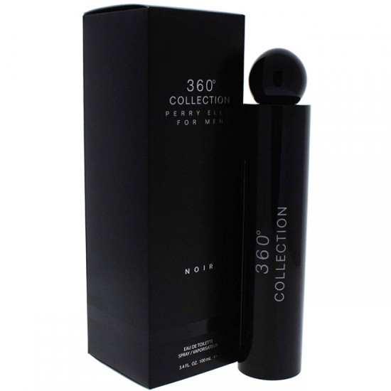 PERRY ELLIS 360 COLLECTION NOIR EAU DE TOILETTE 100ML 3.4 PERRY ELLIS 360 COLLECTION NOIR EAU DE TOILETTE 100ML 3.4
