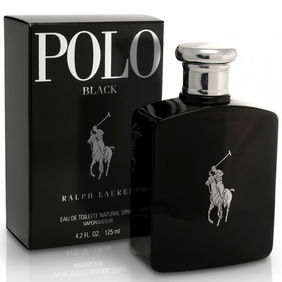 RALPH LAUREN POLO BLACK EAU DE TOILETTE 125ML 4.2 RALPH LAUREN POLO BLACK EAU DE TOILETTE 125ML 4.2