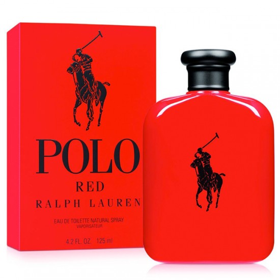 RALPH LAUREN POLO RED EAU DE TOILETTE 125ML 4.2 RALPH LAUREN POLO RED EAU DE TOILETTE 125ML 4.2