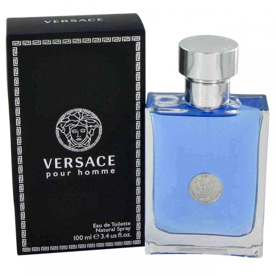 VERSACE POUR HOMME EAU DE TOILLETE 100ML 3.4 VERSACE POUR HOMME EAU DE TOILLETE 100ML 3.4