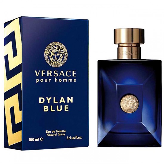 VERSACE DYLAN BLUE EAU DE TOILLETE 100ML 3.4 VERSACE DYLAN BLUE EAU DE TOILLETE 100ML 3.4