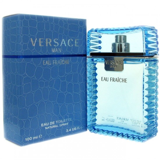 VERSACE MAN EAU FRAICHE EAU DE TOILLETE 100ML 3.4 VERSACE MAN EAU FRAICHE EAU DE TOILLETE 100ML 3.4