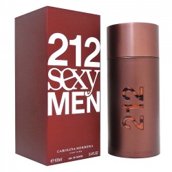 CAROLINA HERRERA 212 SEXY MEN EAU DE TOILETTE 100ML 3.4