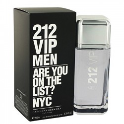 CAROLINA HERRERA 212 VIP MEN EAU DE TOILETTE 200ML 6.75