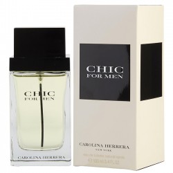 CAROLINA HERRERA CHIC FOR MEN EAU DE TOILETTE 100ML 3.4