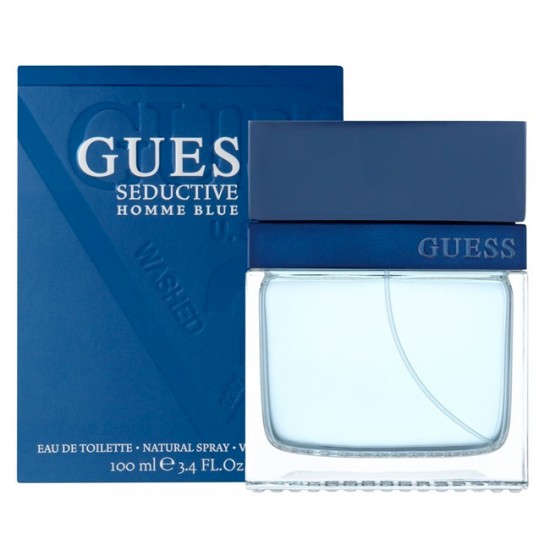 GUESS SEDUCTIVE BLUE TOILETTE 100ML 3.4 GUESS SEDUCTIVE BLUE TOILETTE 100ML 3.4