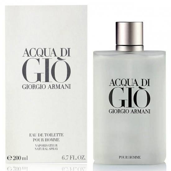 GIORGIO ARMANI ACQUA DI GIO EAU DE TOILETTE 200ML 6.7 GIORGIO ARMANI ACQUA DI GIO EAU DE TOILETTE 200ML 6.7