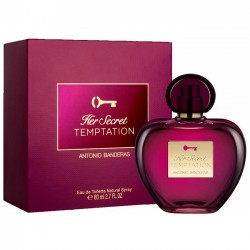 ANTONIO BANDERAS HER SECRET TEMPTATION EAU DE TOILETTE 80ML 2.7
