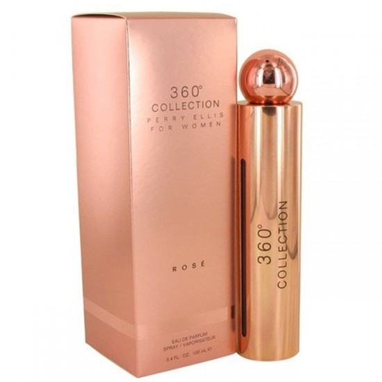 PERRY ELLIS 360 COLLECTION ROSE EAU DE PARFUM 100ML 3.4 PERRY ELLIS 360 COLLECTION ROSE EAU DE PARFUM 100ML 3.4