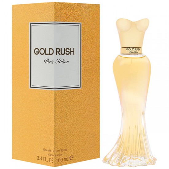 PARIS HILTON GOLD RUSH EAU DE PARFUM 100ML 3.4 PARIS HILTON GOLD RUSH EAU DE PARFUM 100ML 3.4