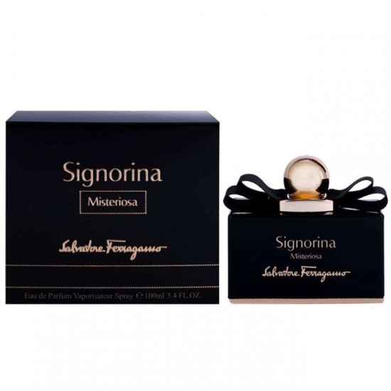 SALVATORE FERRAGAMO SIGNORINA MISTERIOSA EAU DE PARFUM 100ML 3.4 SALVATORE FERRAGAMO SIGNORINA MISTERIOSA EAU DE PARFUM 100ML 3.4