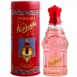VERSACE RED JEANS EAU DE TOILLETE 75ML 2.5