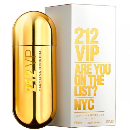 CAROLINA HERRERA 212 VIP EAU PARFUM 80ML 2.7 CAROLINA HERRERA 212 VIP EAU PARFUM 80ML 2.7