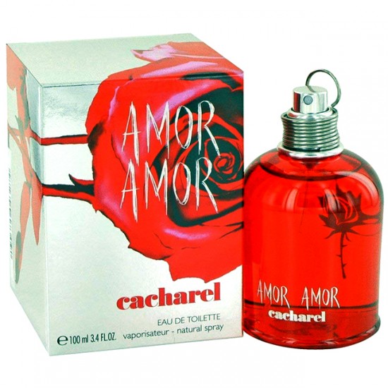 CACHAREL AMOR AMOR EAU DE TOILETTE 100ML 3.4 CACHAREL AMOR AMOR EAU DE TOILETTE 100ML 3.4