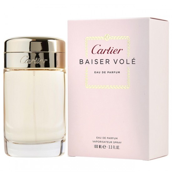 CARTIER BAISER VOLE EAU DE PARFUM 100ML 3.3 CARTIER BAISER VOLE EAU DE PARFUM 100ML 3.3