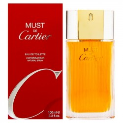 CARTIER MUST EAU DE TOILETTE 100ML 3.4