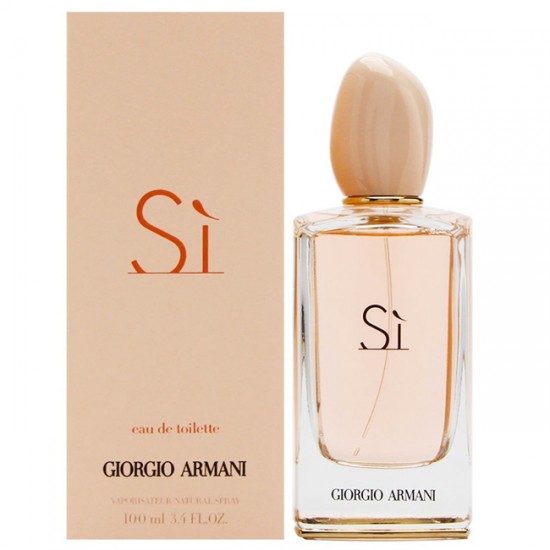 GIORGIO ARMANI SI EAU DE TOILETTE 100ML 3.4 GIORGIO ARMANI SI EAU DE TOILETTE 100ML 3.4